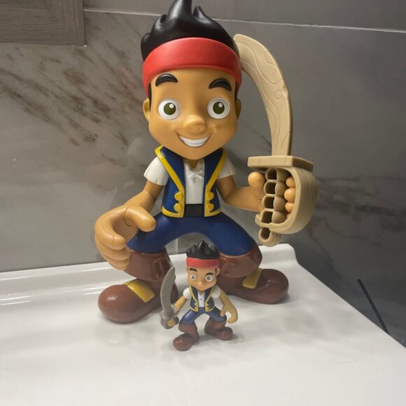 Jake and the never land pirates YO Ho let’s go Jake set of 2 moving sale decor - Picture 5 of 10